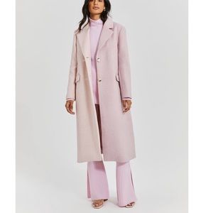 Something Navy Dual Tone Coat